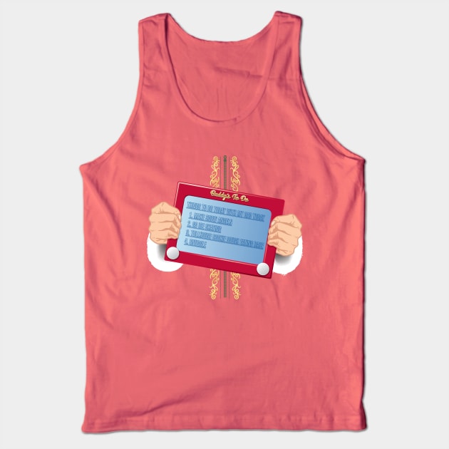 Buddy the Elf to-do list (Deluxe) Tank Top by SaltyCult